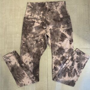 Tie-Dye Lululemon Align Leggings 25”